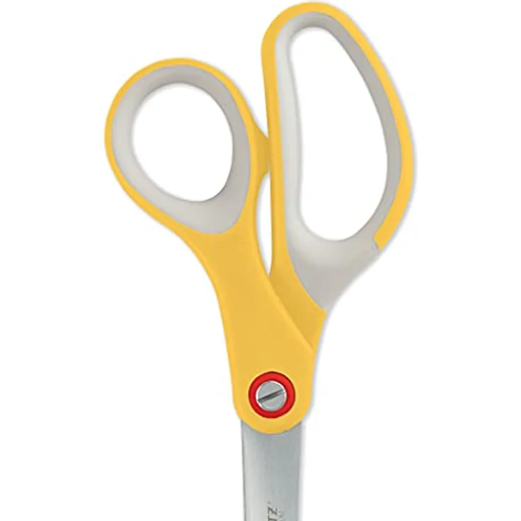 Leitz Beidhändige Schere, Premium Titanbeschichteter Edelstahl, Ultrascharf, Präzises Schneiden, Ergonomischer Griff, Zuhause/Büro, Cosy Serie, Warmes Gelb, 53320019 – Bild 3