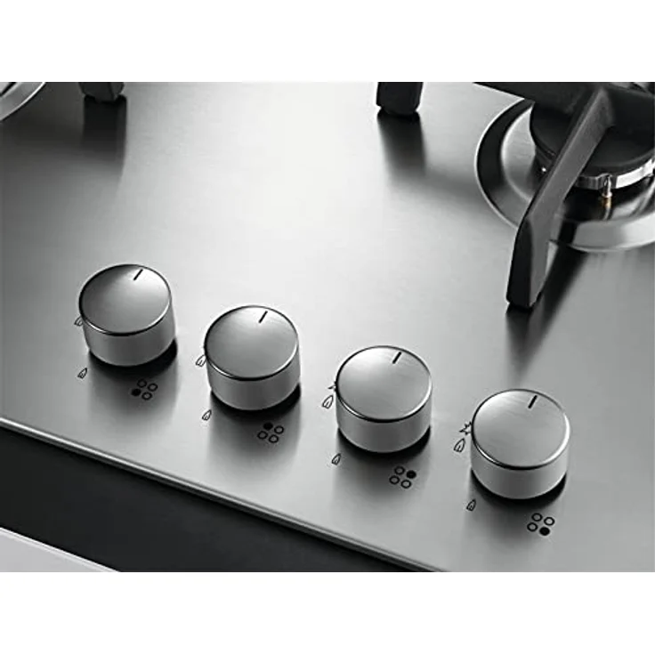 AEG HGB64400SM Slim Line Gaskochfeld, 60 cm, 4 Feuer, Edelstahl, mit Speed Burner Brennern – Bild 5