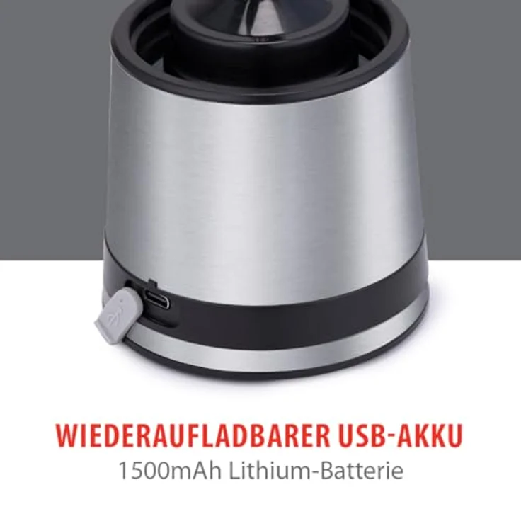 Alpina Standmixer ALPINA Smoothie-Maschine, 125W - Leistungsstarke Klingen und kompaktes Design – Bild 5