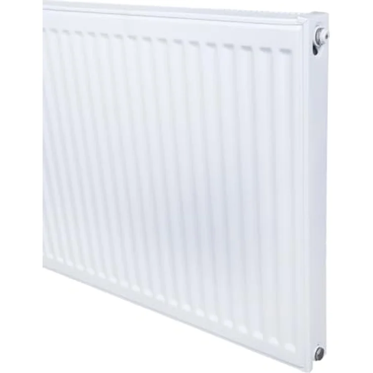 Belrad Universalheizkörper Typ 22, Kompakt Ventilheizkörper mit 6 Anschlüssen, 500x1400mm, Reinweiß – Bild 3