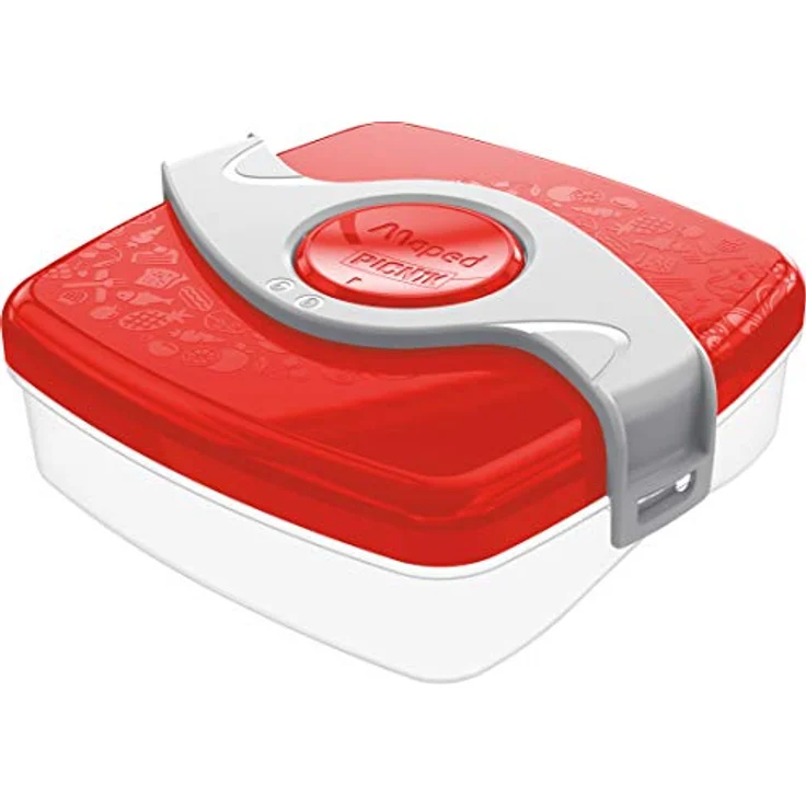 Maped PICNIK - Snack-Box, Snack-Dose, Brot-Box ORIGINS KIDS - rot – Bild 2