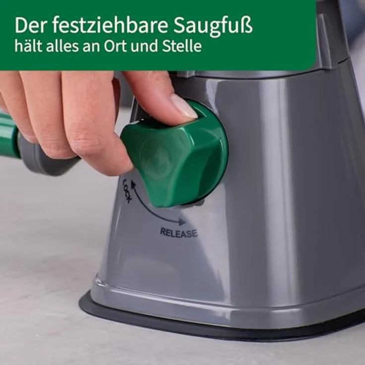Chefkoch trifft Fackelmann Fleischwolf mit Gebäckvorsatz, 2 Lochscheiben & 6 Formen, robustes ABS-Gehäuse und scharfe Edelstahlklinge – Bild 6