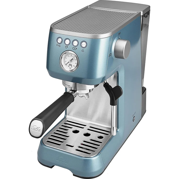 Solis 980.47 Barista Perfetta Plus blau Espressomaschine Promo-Pack Blau – Bild 4