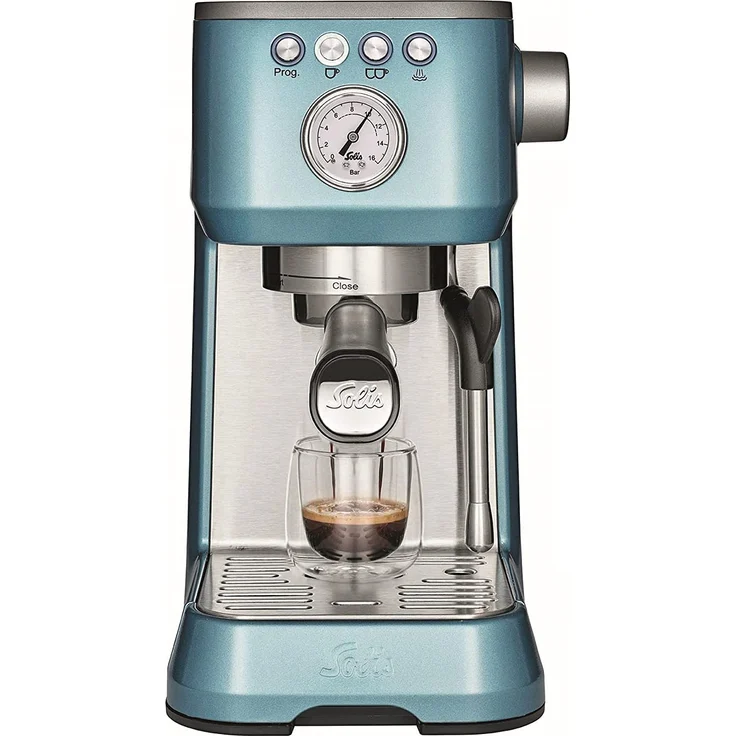 Solis 980.47 Barista Perfetta Plus blau Espressomaschine Promo-Pack Blau – Bild 2