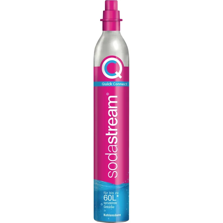 SodaStream DUO Quick Connect Reservezylinder, passend für SodaStream DUO, 60L – Bild 1