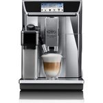 De'Longhi ECAM 656.75.MS PrimaDonna Elite Kaffeevollautomat mit integriertem Mahlwerk, Tassenwärmer, Dampfdüse, 1450 Watt