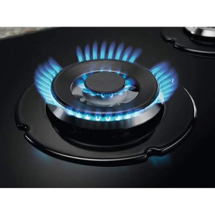 Electrolux EGG75372K, Gaskochfeld mit 75 cm Breite, schwarze Glasoberfläche, benutzerfreundliche Drehregler – Bild 3
