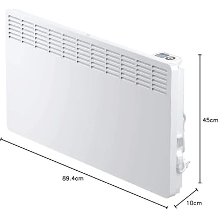 Stiebel Eltron Wand-Konvektor CNS 250 Trend für ca. 25 m², 2,5 kW, LC-Display, Wochentimer, Offene Fenster Erkennung, 236529, Konvektor – Bild 9