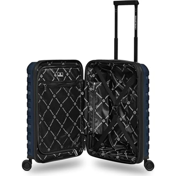 SMARTBOX Hartschalen Kabinen-Koffer von 42 auf 48 Liter erweiterbar | Polypropylen | TSA-Schloss | 4 Doppelrollen | 2,9 kg | Edition 01 – Bild 5