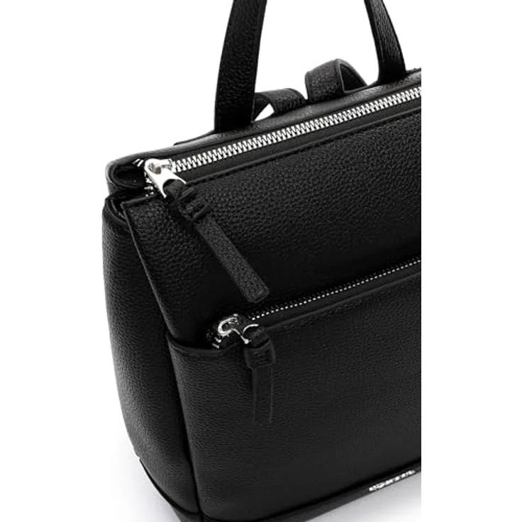 Tamaris TAS Kennia City Rucksack, 28 cm, 100% Polyurethan, schwarz – Bild 5