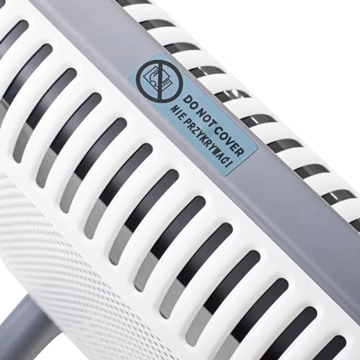 Adler Elektrische Heizung 2000W mit Rädern und Griff, Weiss – Bild 7