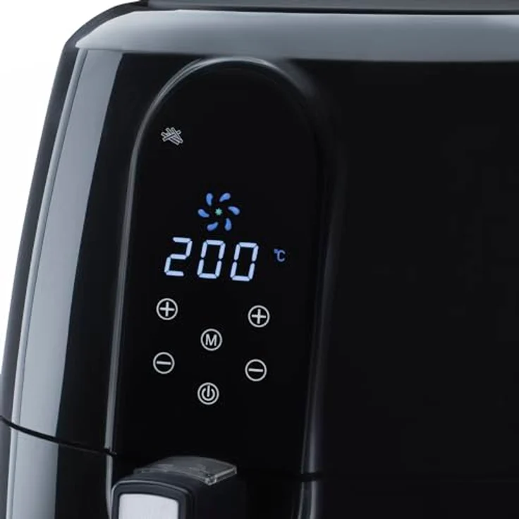 H.KOENIG Air Fryer FRY820 Heißluftfritteuse ohne Öl, 5,5 l, 7 Kochprogramme, Touchscreen, spülmaschinenfest, 1800 W – Bild 4