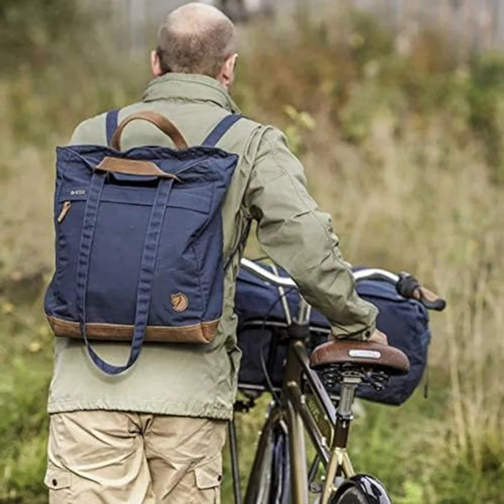 Fjällräven Totepack No.2 Shopper, 2in1 Rucksack-Handtasche aus wasserabweisendem G-1000®, Schwarz, Damen – Bild 8