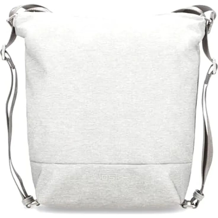 Jost Bergen Umhängetasche 26 cm, wandelbare 2in1 Rucksack-Tasche aus robustem Polyester, grau Damen