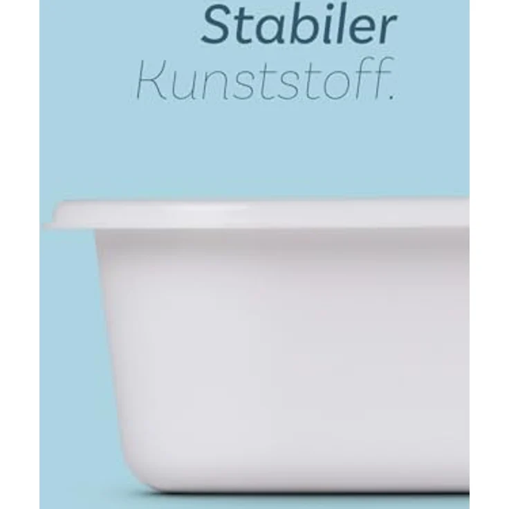 Pro Home Besteckkasten Besteck Organizer (33,5x26x4,5cm), Besteckeinsatz Schubladen, Besteckhalter Küche - Schubladeneinsatz, Weiß, Anthrazit – Bild 6