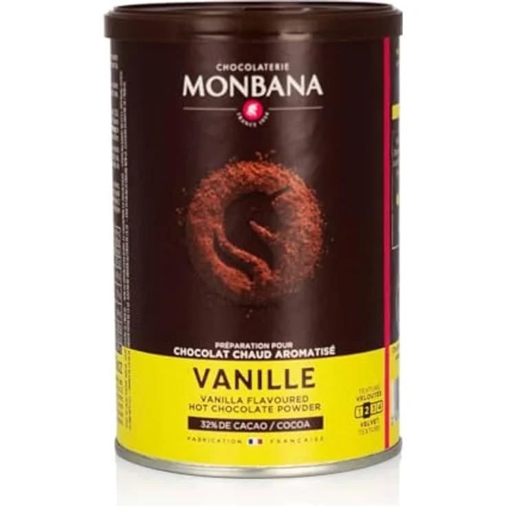 Chocolaterie Monbana Trinkschokolade Vanille, 250g – Bild 2