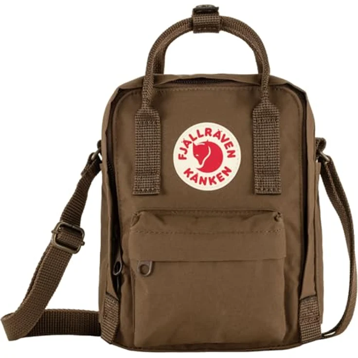 Fjällräven Kanken Sling Umhängetasche, 15 cm x 8 cm x 20 cm, 100% Polyester, braun – Bild 1
