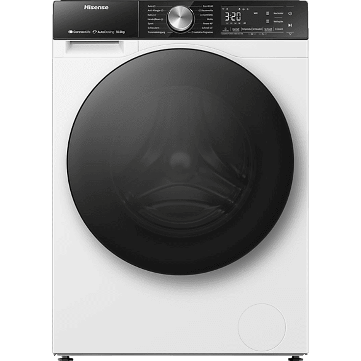 HISENSE WF5S1045BW Waschmaschine (10 kg, 1400 U/Min., A)