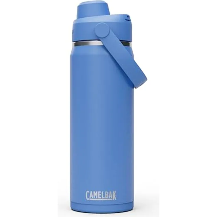 CamelBak Thrive Chug, Isolierte Edelstahl-Wasserflasche, 590 ml, Auslaufsicher, Himmelblau