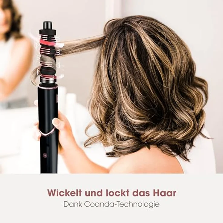 SHARK HD426EU FlexStyle 3-in-1 Haarstyler / Haartrockner mit 3 Styling-Aufsätzen, Schwarz – Bild 4