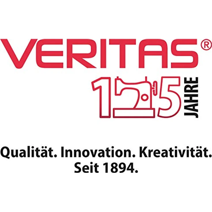 VERITAS 1225 Nähmaschine, Eva-Schaum, Rot, 44 x 40 x 21,5 cm – Bild 5