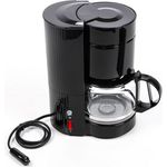 All Ride Filterkaffeemaschine Kaffeemaschine 24 Volt, LKW 24 Volt Zigarettenanzünder-Anschluß, 10-12 Tassen, 300 Watt, Min.-Max. Wasseranzeige