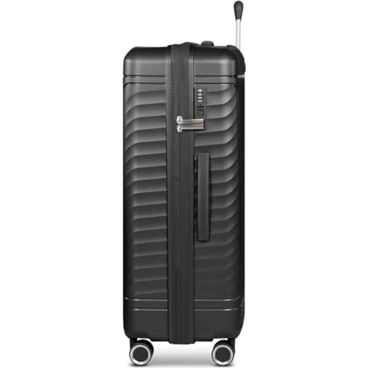 Picard Hartschalen-Trolley Vienna, 4 Rollen, Polypropylen in Schwarz – Bild 3