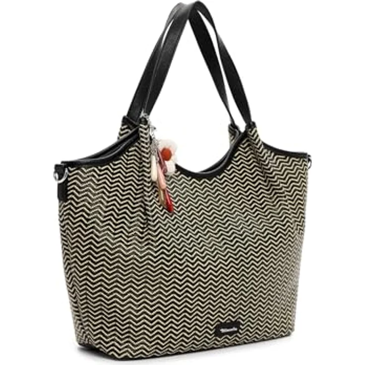 Tamaris TAS Konstantina Shopper Tasche, 45 cm, gelb, aus 100% Polypropylen – Bild 2