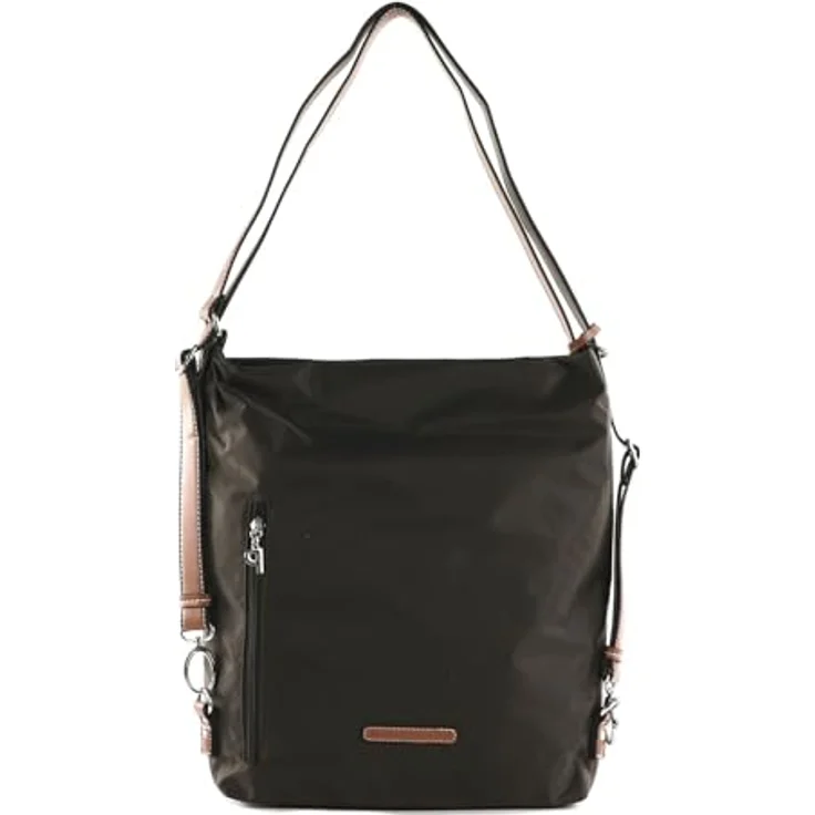 Picard Sonja Umhängetasche und Rucksack, ultraleichtes Feinnylon, braun, 12 L Volumen, wandelbar – Bild 3