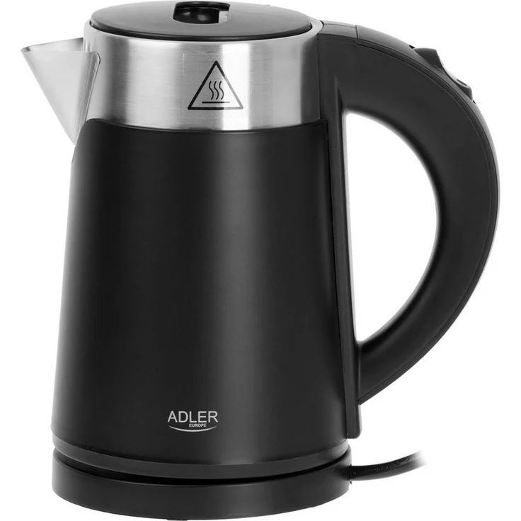 Adler Wasserkocher Adler AD1372 - 0,6L - 800W, Schwarz