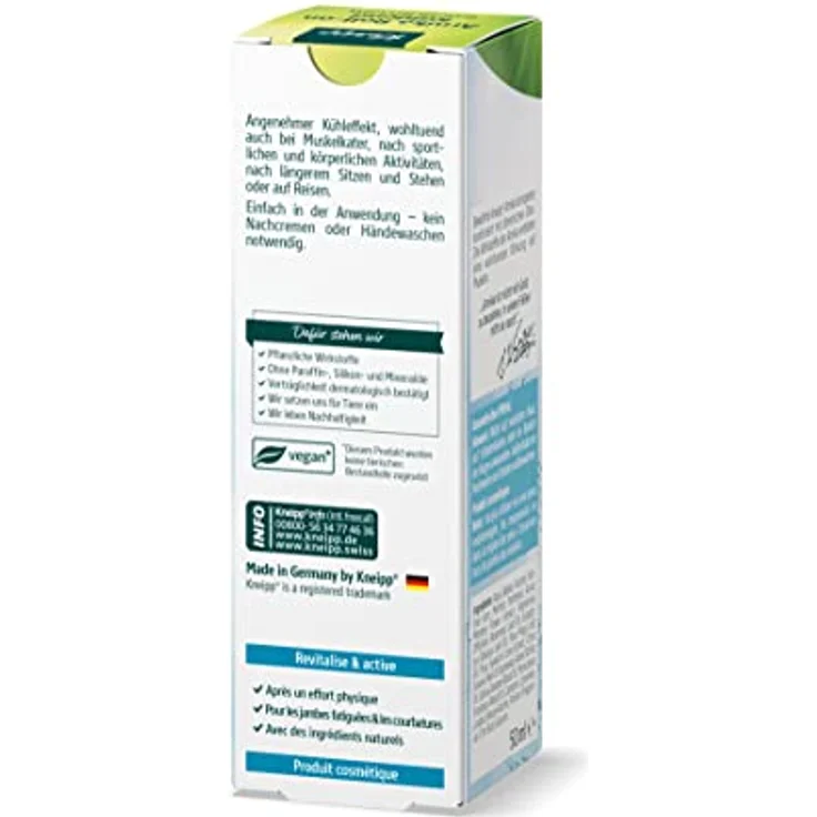 Kneipp Arnika Roll-on Kühlend - Massageroller lindert Verspannungen & Schmerzen im Nacken, in Schultern, Rücken & Muskeln - ideales Entspannungs-Eisgel für Sport & Arbeit Dank Sofort-Kühleffekt - 50ml – Bild 2