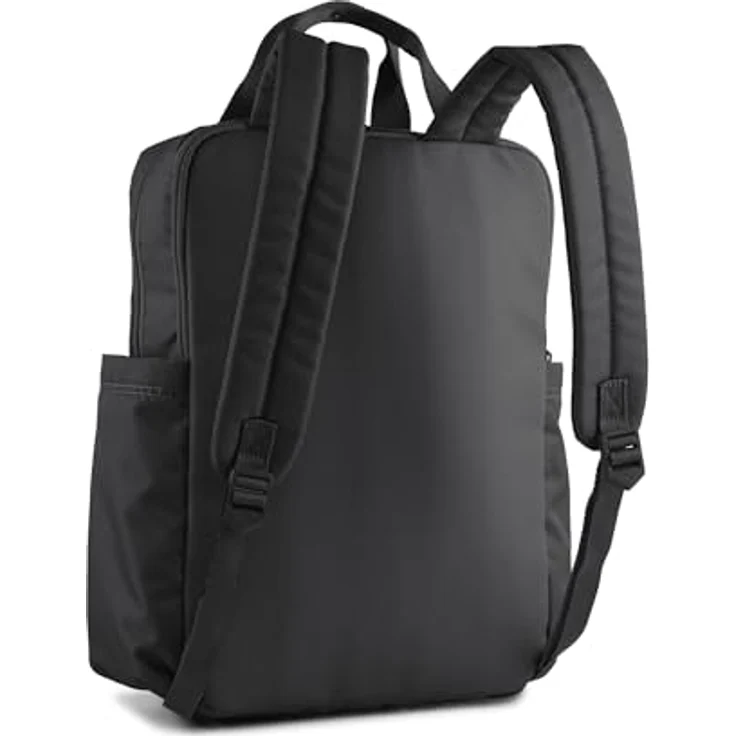 PUMA Phase College Rucksack Damen, Freizeitrucksack mit gepolstertem Laptopfach und verstellbaren Schulterriemen, Schwarz – Bild 2