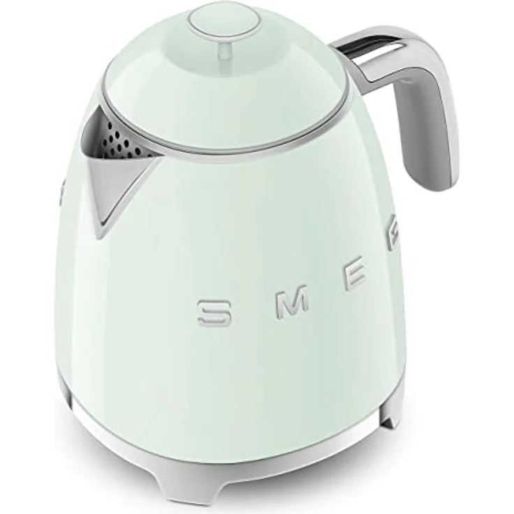 Smeg KLF05PGEU Wasserkocher Mini 50's Style, 1400W, 0,8 L, Kunststoff, Wasserstandsanzeige, pastellgrün – Bild 5