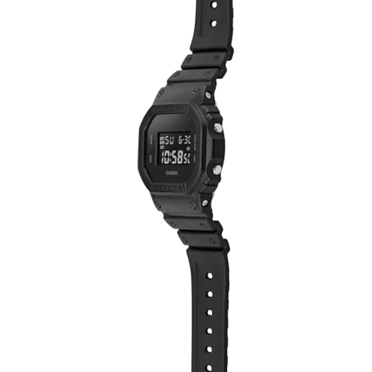 Casio Armbanduhr DW-5600UBB-1ER Schwarz, Sportuhr Taucheruhr Digitaluhr 48.90 mm – Bild 5