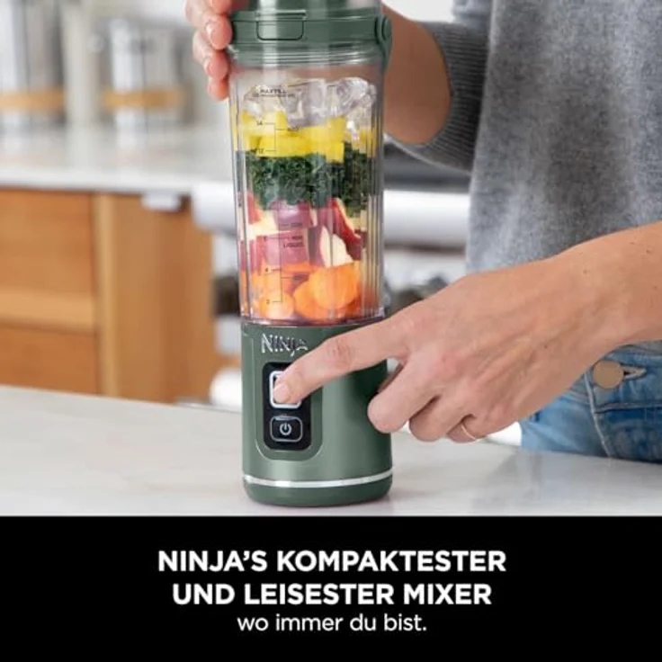 Ninja Blast Kabelloser Mixer - Waldgrün BC151EUEM – Bild 12