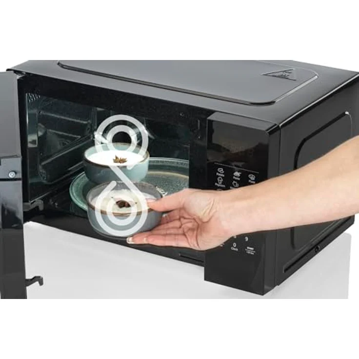Hisense H20MOBS4I Mikrowelle, 20 l, Schwarz, Inverter Technologie, 1050 W, LED-Display, 10 Leistungsstufen – Bild 5