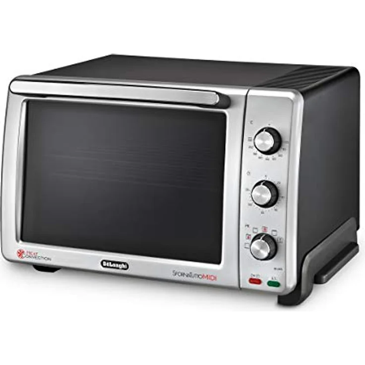 De'Longhi EO 24752 Kompaktbackofen - Elektrischer Ofen mit 7 Kochfunktionen inkl. Gitterrost und Backblech – Bild 1