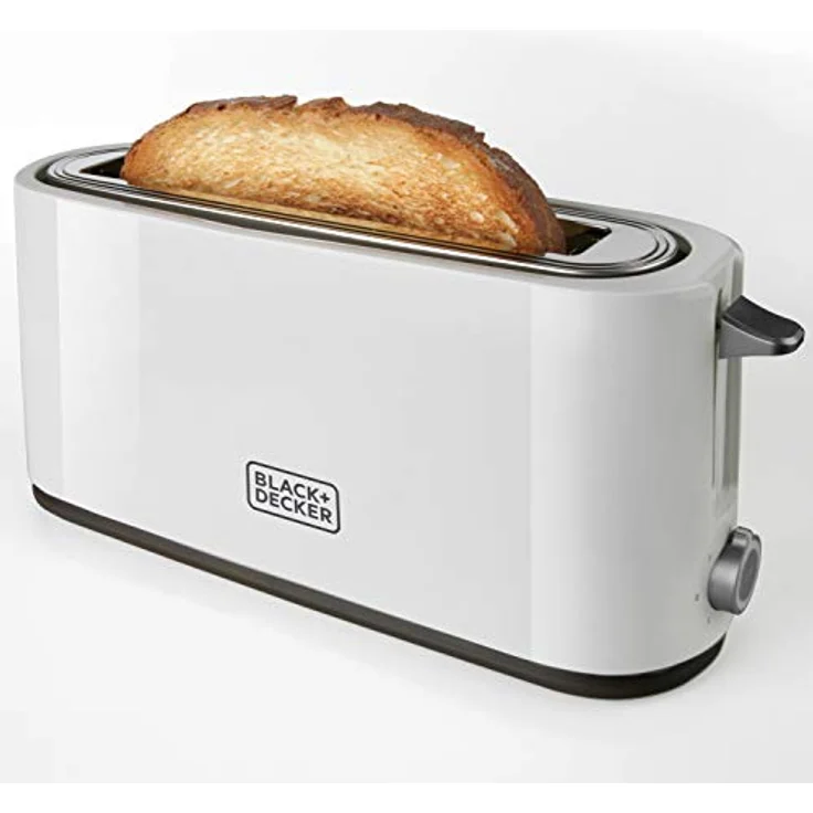 Black + Decker ES9600050B BXTO1001E Toaster, 1000, Kunststoff, Weiß – Bild 2