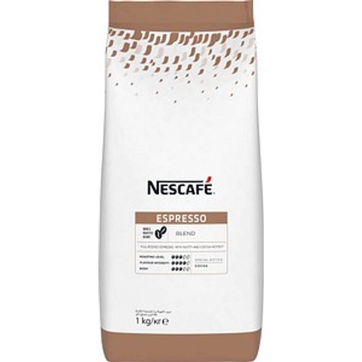 NESCAFÉ Espressobohnen, Arabica- und Robustabohnen, 1000 g, für intensiven Espresso mit vollmundigem Geschmack