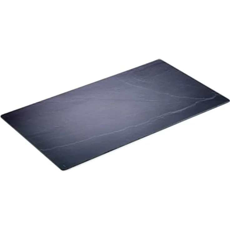 Kesper | Multi-Glasschneideplatte, Material: Glas, Maße: 52 x 30 x 0,8 cm, Motiv: Schiefer, Farbe: Dunkelgrau | 36523 13 – Bild 1