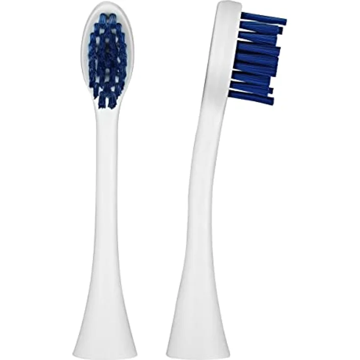 Curaprox Ersatzbürstenkopf CHS 300 power, für elektrische Schallzahnbürste Hydrosonic easy, Nachfüllpackung mit 2 Stück – Bild 1