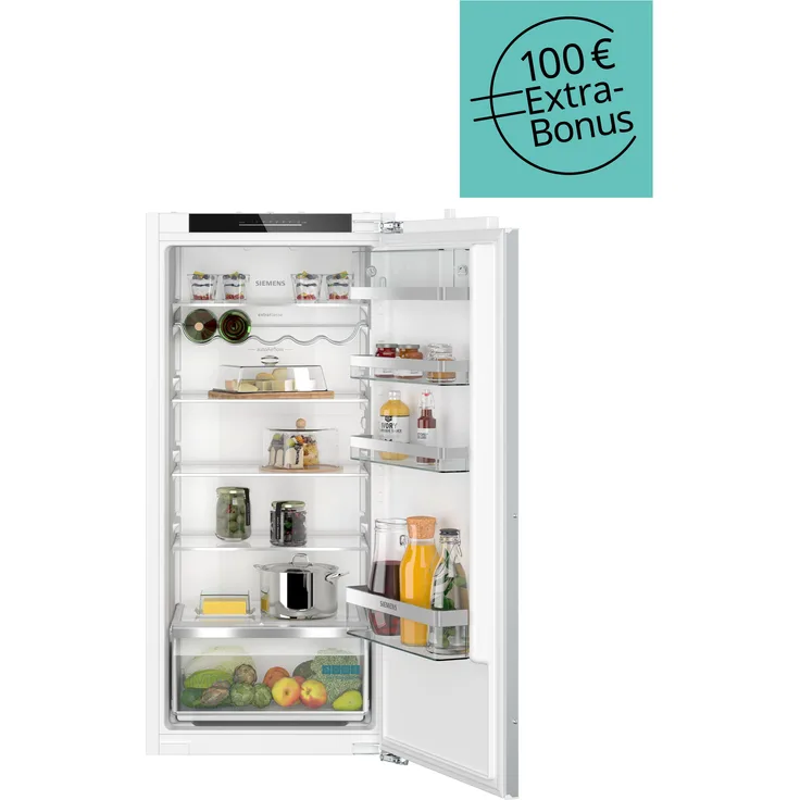 Siemens Extraklasse KI41REDD1, Einbau-Kühlschrank mit hyperFresh- und autoAirflow-Funktion, LED-Licht
