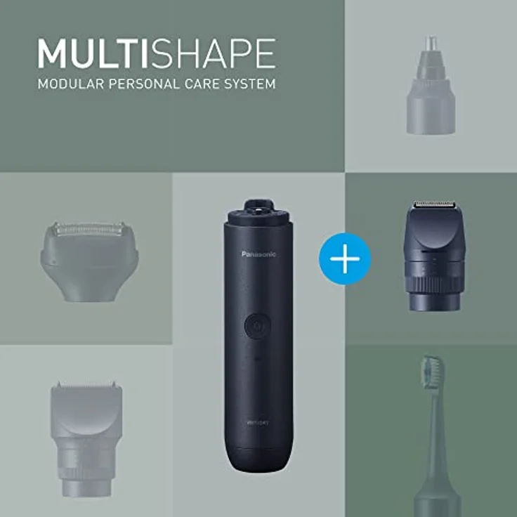 Panasonic MULTISHAPE modulares Körperpflege-System ER-CKL1, Starter-Kit, Bart- und Haartrimmer für Männer mit wiederaufladbarem Li-Ionen-Akku – Bild 3