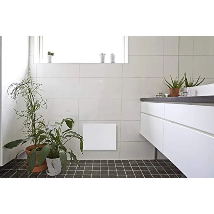 Adax Eco Basic | Heizkörper Elektrisch mit Thermostat - 600W | Elektroheizung energiesparend | Höhe 330mm | Frostwächter | Heizung Elektrisch | Konvektor Heizung | KET | Elektroheizkörper Weiß – Bild 2