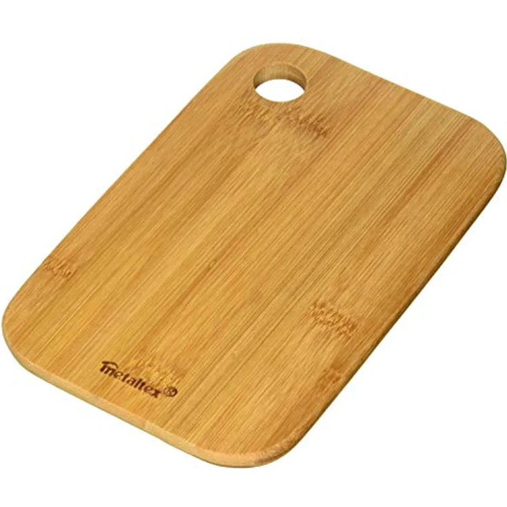 Schneidebrett 22x14x1,0 cm Bambus – Bild 2