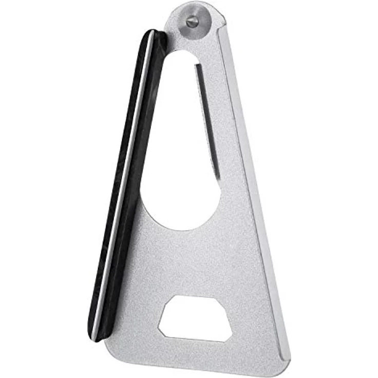 Westmark Vielzwecköffner mit Gummi-Lippe, Glas- und Flaschenöffner-Deckelöffner, Länge: 17 cm, Stahl-Gummi, Twist, Silber, 10502270 – Bild 4