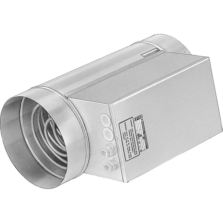 Helios Ventilatoren EHR-R 1,2/125 Rohrbegleitheizung, geschlossener Rohrheizkörper aus rostfreiem Edelstahl mit Temperaturbegrenzer