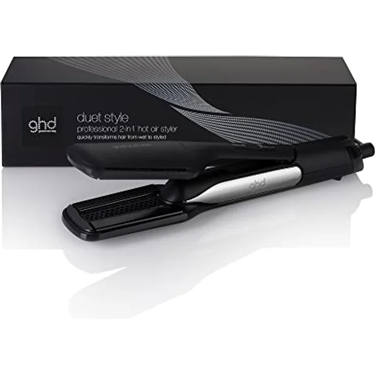 ghd duet hair style | 2-in-1 Glätteisen + Haartrockner, Hot Air Styler für die Verwandlung von nassem zu gestyltem Haar - Schwarz – Bild 1