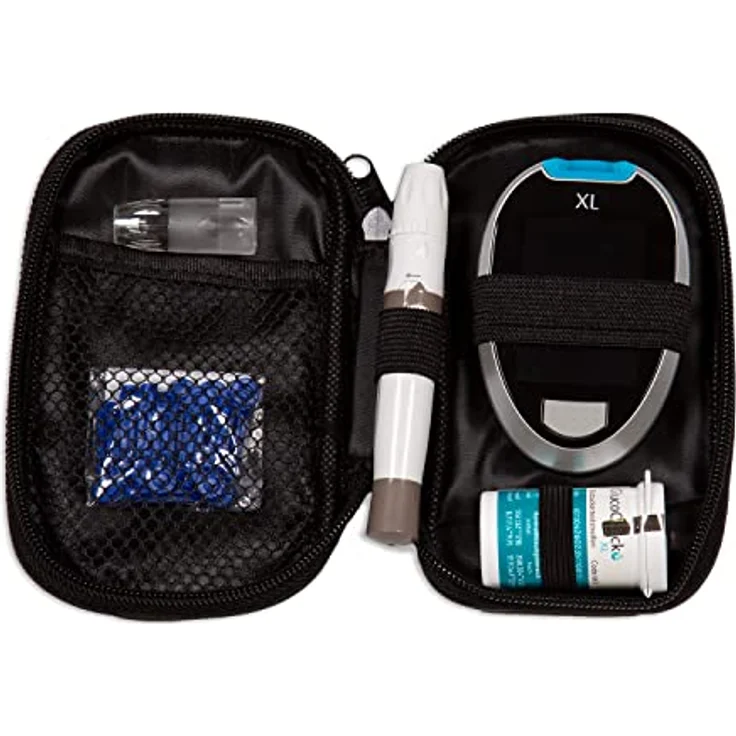 GlucoCheck XL Starter-Set (mg/dl) mit 110 Blutzuckerteststreifen – Bild 3
