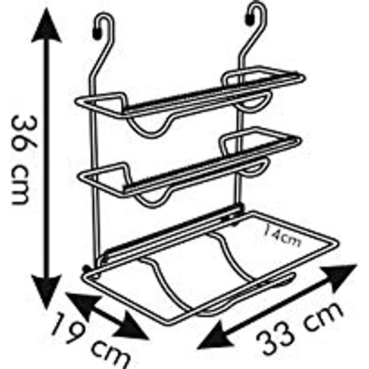 Tescoma alu-foil-Papier Handtuchhalter Monti – Bild 6
